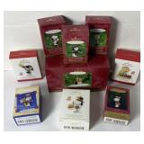 (9) HALLMARK ORNAMENTS