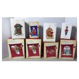 (8) HALLMARK ORNAMENTS