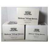 (3) DEPARTMENT 56 DICKENS VILLAGE HOUSES