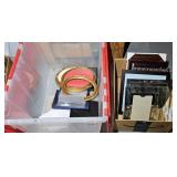 TOTE OF PICTURE FRAMES