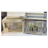 MODEL GREENHOUSE & CHICKEN COOP