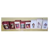 (8) HALLMARK ORNAMENTS