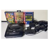 SEGA GENESIS & (3) GAMES