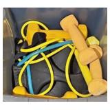 WEIGHTS, EXERCISE EQUIPMENT