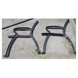 CAST IRON BENCH ENDS