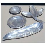 PEWTER SERVING PIECES?