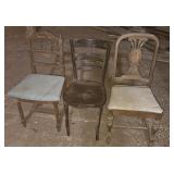 (3) CHAIRS