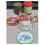 ADVERTISING & DECORATING TINS