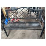 METAL PARK BENCH