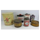 VINTAGE ADVERTISING TINS