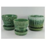 (3) McCOY PLANTERS