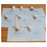 (8) FRANKLIN MINT THIMBLES (ALT LOC)