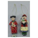 (2) CHINESE ORNAMENTS