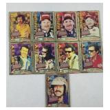 1970s - 1990s METAL NASCAR COLLECTOR CARDS
