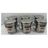 (6) ONE QUART OIL STORAGE CONTAINERS