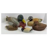 (5) CERAMIC DUCKS