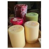 (5) LARGE CANDLES (ALT LOC)