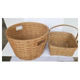 (2) LONGABERGER BASKETS (ALT LOC)