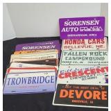 AUTO DEALERS ADVERTISING PLATES