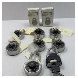 COMBINATION LOCKS W/ COMBO