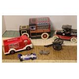DEPT 56 BUDWEISER TRUCK & OTHER TOYS