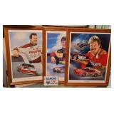 RACING PHOTOS & FOYT PATCH JEANNE BARNES