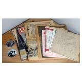 1917 LEDGER PAGES LIVE OAK CAMP MAX. INDIANA