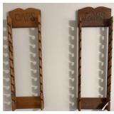 (2) HAT RACKS
