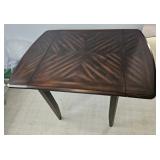DOUBLE DROP LEAF WOOD TABLE
