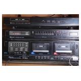 SHERWOOD STEREO, PHONOGRAPH, TUNER, CASSETTE DECK