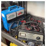 BATTERY CHARGER & DUAL ELECTRIC TESTER