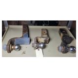 (3) RECEIVERS W/ HITCH BALL