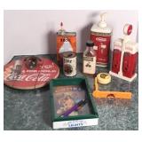 COCA COLA & OTHER ADVERTISING ITEMS