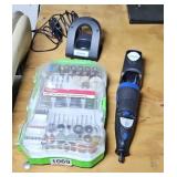 CORDLESS DREMEL TOOL W/ ACCESSORIES KIT