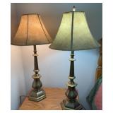 (2) TABLE LAMPS