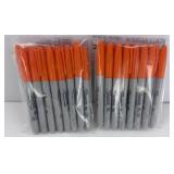 (30) ORANGE SHARPIE MARKERS