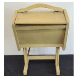SEWING BOX W/ NOTIONS