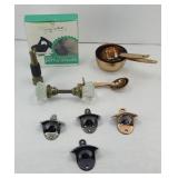 BOTTLE OPENERS & MEASURING SPOONS