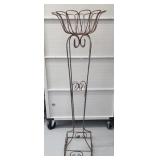 TALL WIRE PLANTER BASKET