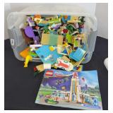 TOTE OF LEGOS