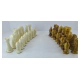 CERAMIC CHEST PIECES -SOME CHIPS