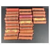 (1250) ASSTD WHEAT PENNIES