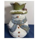 SNOWMAN COOKIE JAR