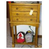 EXTRA HEIGHT NIGHT STAND W/ BOTTOM SHELF