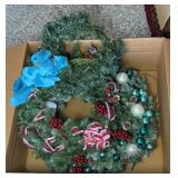 (3) CHRISTMAS WREATHS