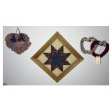 QUILTED WALL DECOR