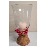 LONGABERGER HURRICANE CANDLE HOLDER
