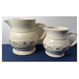 (2) LONGABERGER PITCHERS