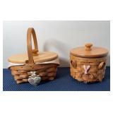 (2) LONGABERGER BASKETS