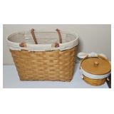 (2) LONGABERGER BASKETS